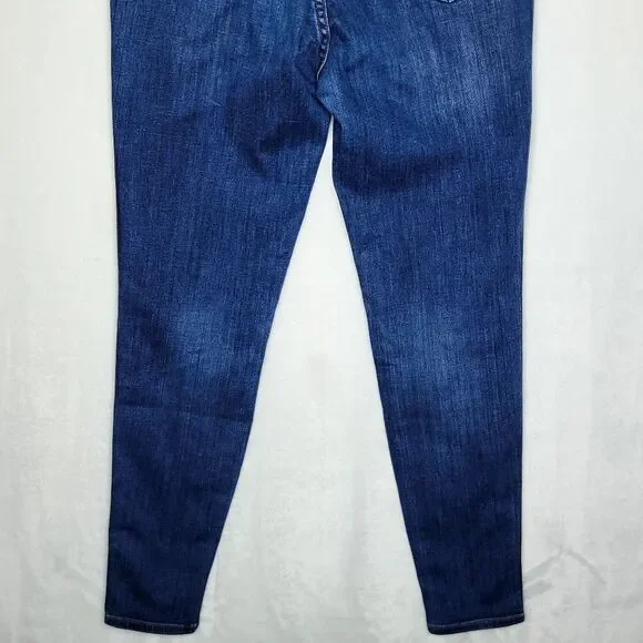 Madewell 10" High Rise Skinny Jeans Size 31T - Picture 5 of 9